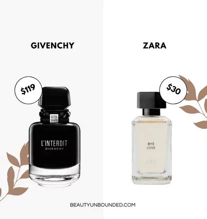 givenchy l'interdit dupe zara|givenchy l'interdit.